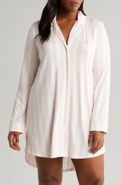 Nordstrom Moonlight Eco Knit Pajamas In Pink Cashmere