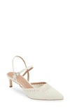 Nordstrom Pompadou Pointy Toe Pump In Ivory