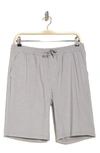 Nordstrom Stretch Knit Lounge Shorts In Grey Heather