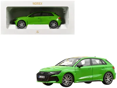 Norev 2025 Audi Rs 3 Kyalami Green With Moonroof 1/18 Diecast Model Car By