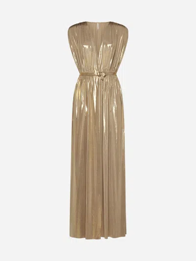 Norma Kamali Athena Gown In Gold