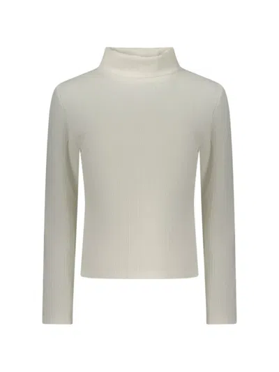 North Sails Ribbed High-neck Sweater In White