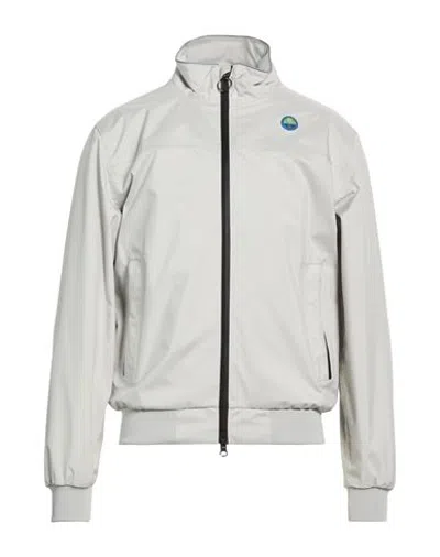 North Sails Slowear X  Man Jacket Light Grey Size Xxl Polyester In Gray