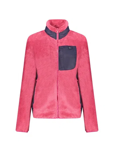 Norwegian Rain Zip-up Sweatshirt In Pink