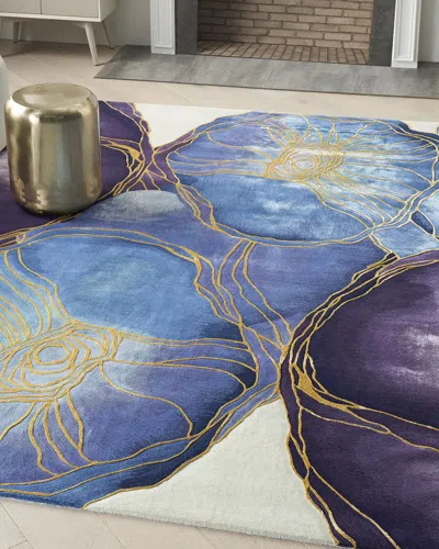 Nourison Channa Hand-tufted Rug, 10' X 14' In Blue