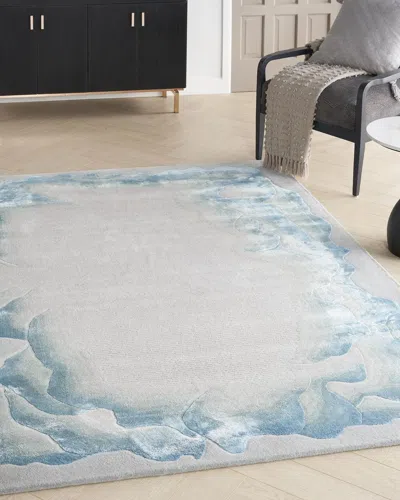 Nourison Cristina Hand-loomed Rug, 10' X 14' In Blue