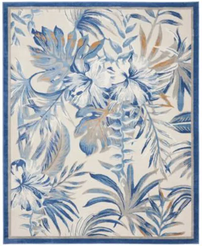 Nourison Home Seaside Sds02 Rug Collection In Ivory,gray