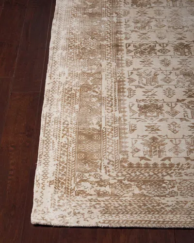 Nourison Lorraine Hand-loomed Rug, 4' X 6' In Brown