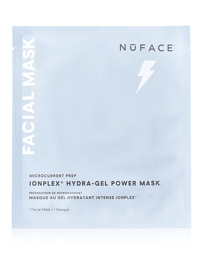 Nuface Ionplex Hydra-gel Power Mask In Blue