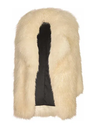 Numero Otto Abrigo Midi - Blanco In White