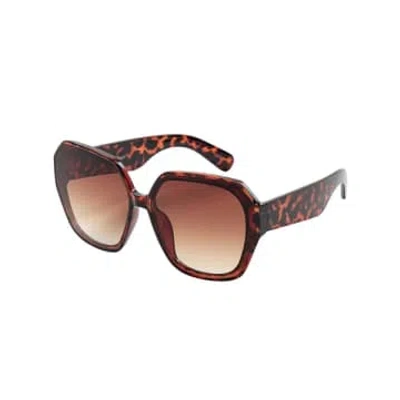 Numph Flora Sunglasses In Brown