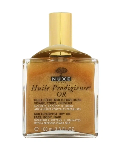 Nuxe Huile Prodigieuse Or Multi-purpose Dry 3.3oz Oil In White