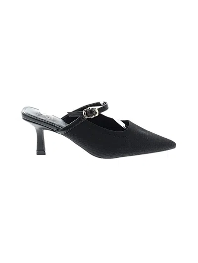 Pre-owned Ny & C Mule/clog In Black