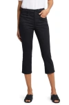 Nydj Ami High Waist Skinny Capri Pants In Black