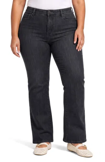 Nydj Barbara High Waist Bootcut Jeans In Black