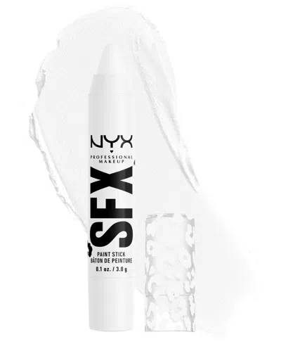 Nyx Professional Makeup Halloween Party Animals Sfx Face & Body Paint Stick, 0.1 Oz. In White