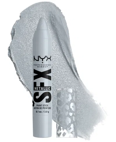 Nyx Professional Makeup Halloween Party Animals Sfx Face & Body Paint Stick, 0.1 Oz. In Gray