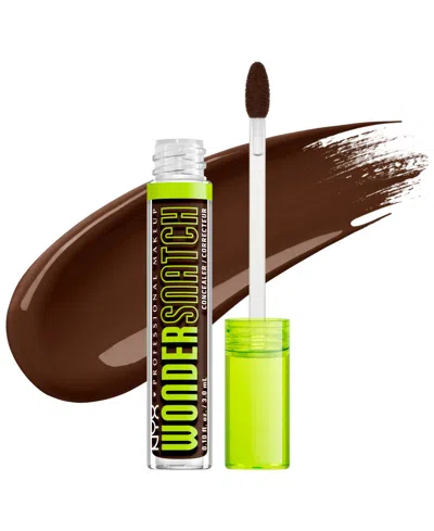Nyx Professional Makeup Wonder Snatch Concealer, 0.10 Oz. In Brown