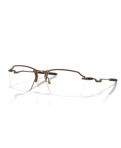 Oakley Men's Tailback 2.0 Eyeglasses, Ox5090 In Satin Toast