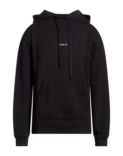 Oamc Man Sweatshirt Black Size M Cotton