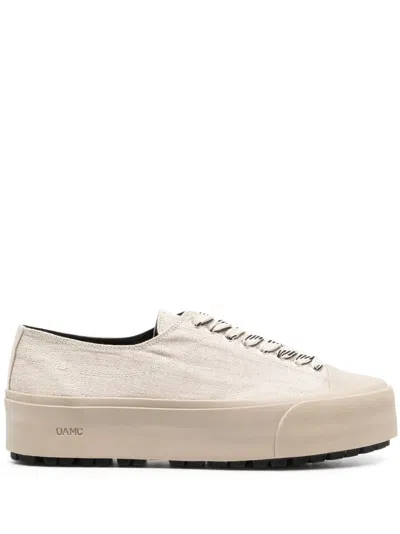Oamc Ridge Vulc Low-top Sneakers In Neutrals