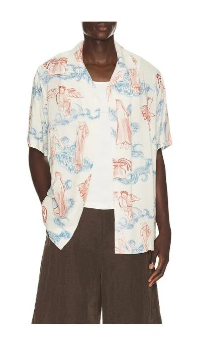 Oas Lorien Rocco Shirt In Ecru