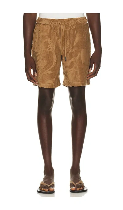 Oas Porto Shorts In Light Brown
