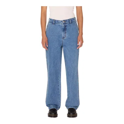 Obey Jeans Jeans  Sybil Carpenter Denim - Light Indigo In Blue
