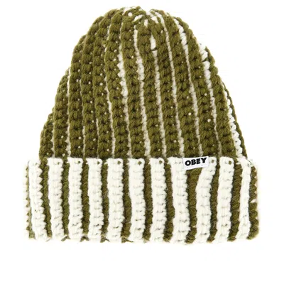 Obey Scout Chunky Beanie In Multi