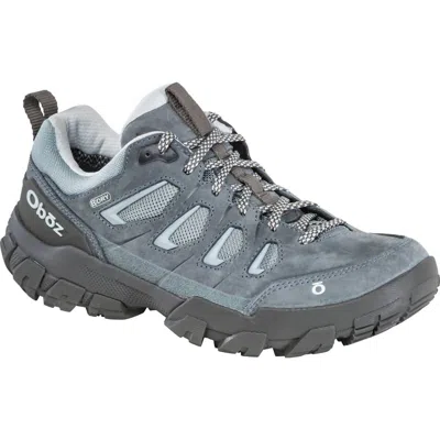 Oboz Women's Sawtooth X Low B-dry Hiking Shoes In Eagle In Blue