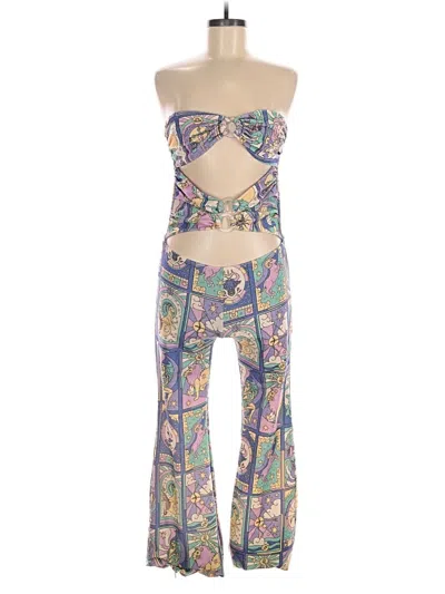 Pre-owned Oceanus Jumpsuit In Blue