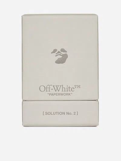 Off-white Solution No. 2 100 ml Perfume In Transparent,red