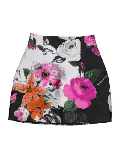 Pre-owned Off-white 2018 Mini Skirt In Multicolor