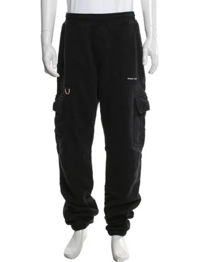 Pre-owned Off-white 2019 Lounge Bottoms In Black