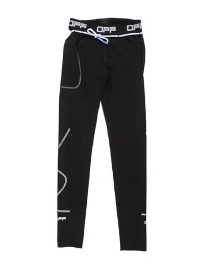 Pre-owned Off-white 2021 Skinny Leg Pants In Blue