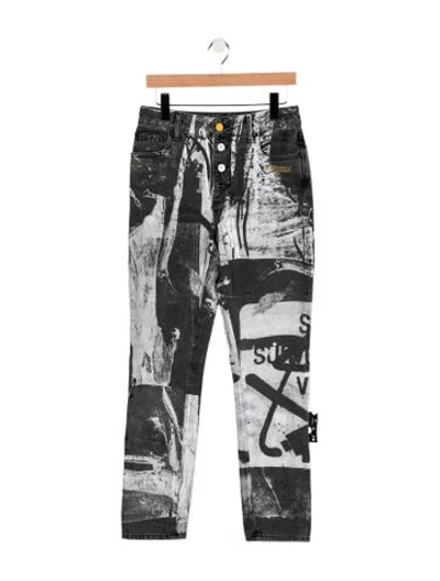 Pre-owned Off-white 2021 Straight Leg Jeans In Multicolor