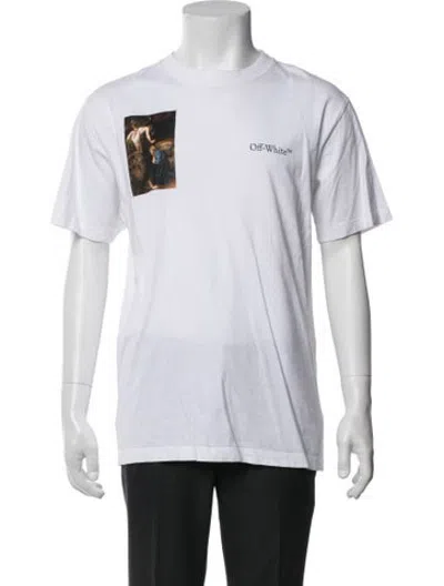 Pre-owned Off-white 2022 Caravaggio Lute T-shirt In Black