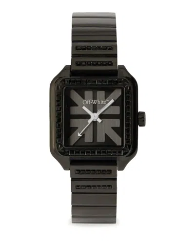 Off-white After Hours Crystal Watch In Black