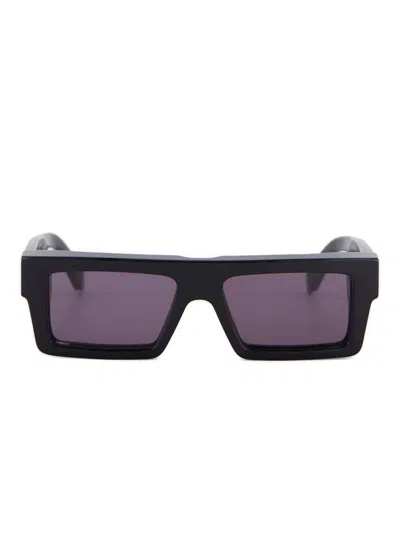 Off-white Eyewear Rectangular Logo Sunglasses In Purple