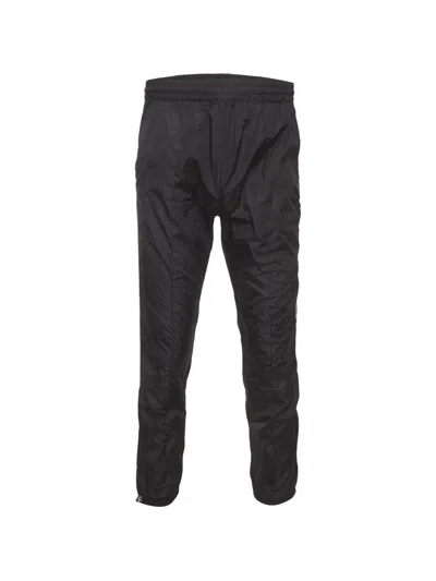Pre-owned Off-white Logo Tape Track Pants In Black