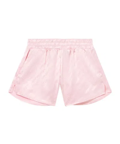 Off-white Logo-detail Shorts In Pink
