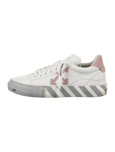 Pre-owned Off-white Vulcanized Sole Sneakers In White
