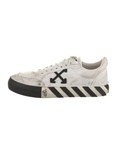 Pre-owned Off-white Vulcanzied Sole Sneakers In White