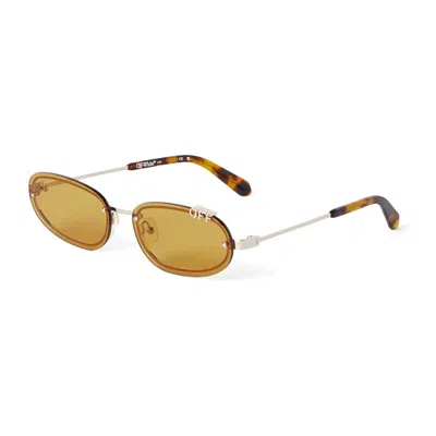 Off-white -inspired Mini Miami Gold Sunglasses