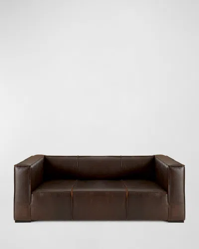 Old Hickory Tannery Mathis Leather Sofa