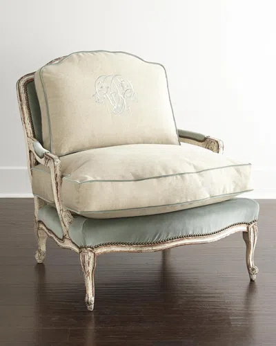 Old Hickory Tannery Misty Bergere Chair