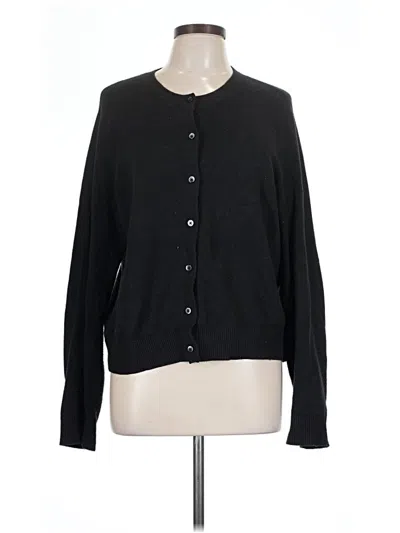 Pre-owned Old Navy Cardigan Sweater In Black
