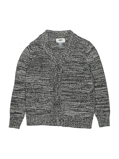 Pre-owned Old Navy Kids' Cardigan Sweater In Gray