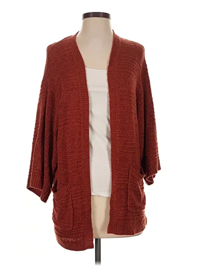 Pre-owned Old Navy Cardigan Sweater In Red