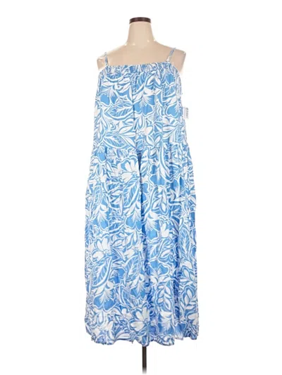 Old Navy Casual Dress In Blue